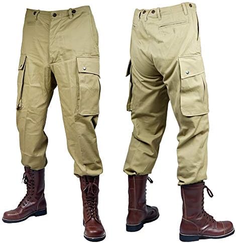 ZWJPW WW2 米国陸軍　M42 空挺部隊員　コットンユニフォーム　レプリカ Amazon.com: zwjpw WW2 US Army M42 Airborne Paratrooper
